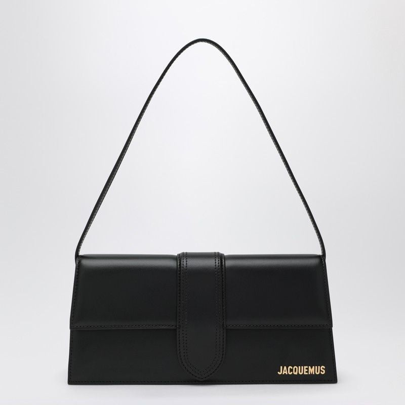 JACQUEMUS Mini Leather Handbag with Magnetic Closure