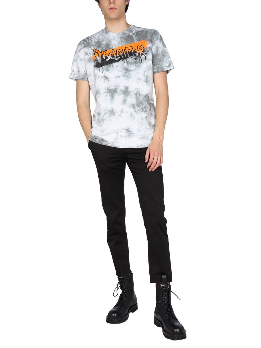 DISCLAIMER Logo Print T-Shirt