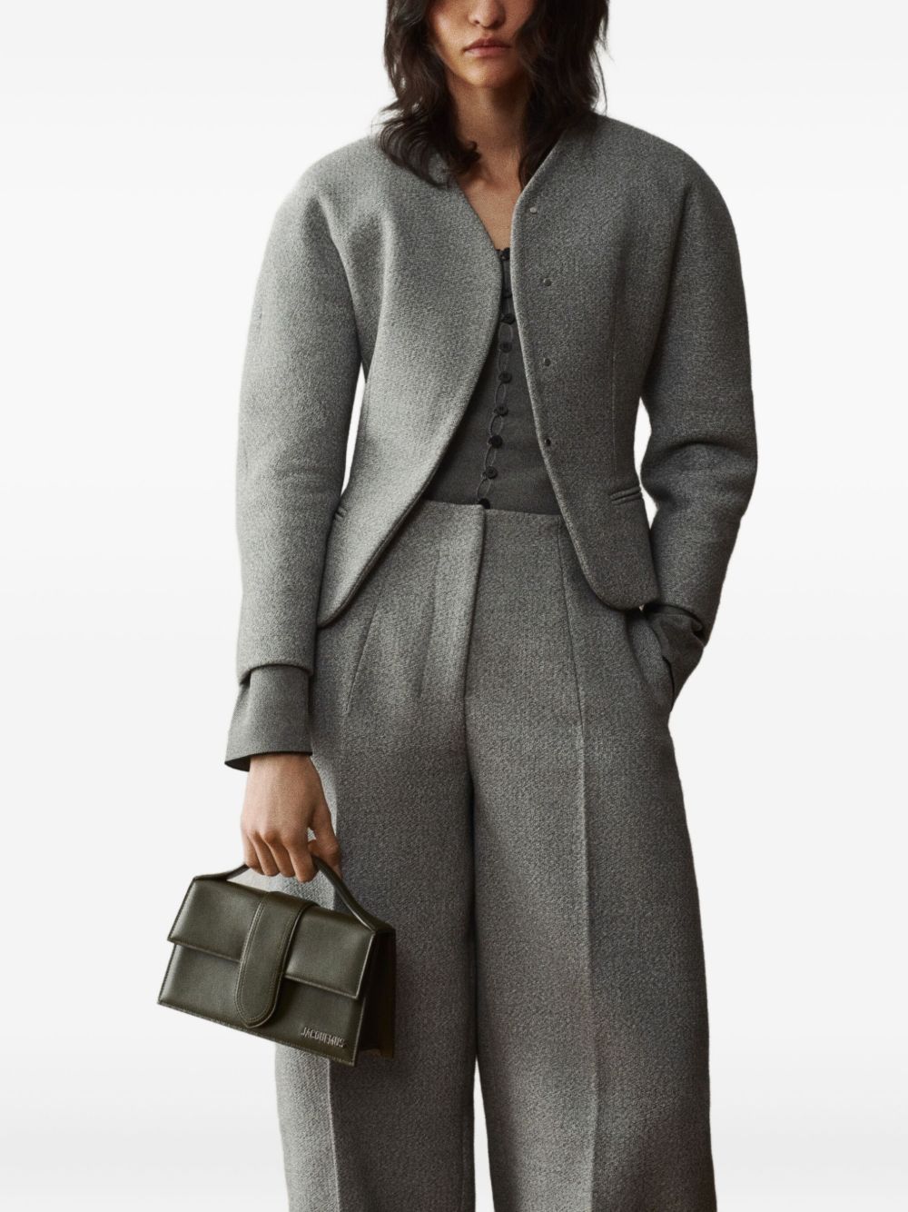 JACQUEMUS Shoulder Le Grand Bambino Mini Bag