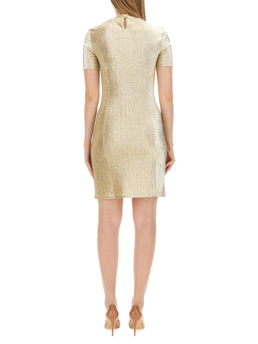 PACO RABANNE Chic Lamine Dress - Size 38 FR
