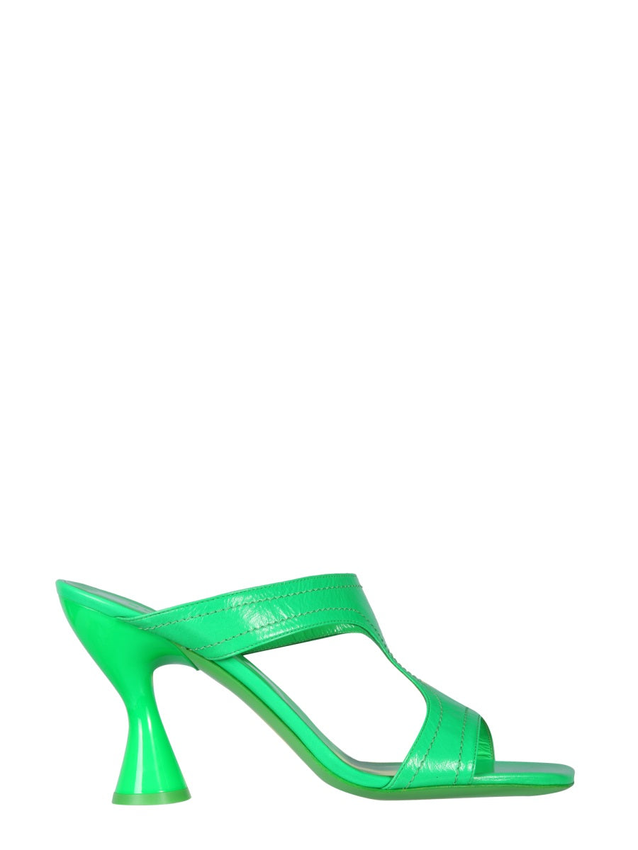 BY FAR Elevated Mini Heeled Sandals