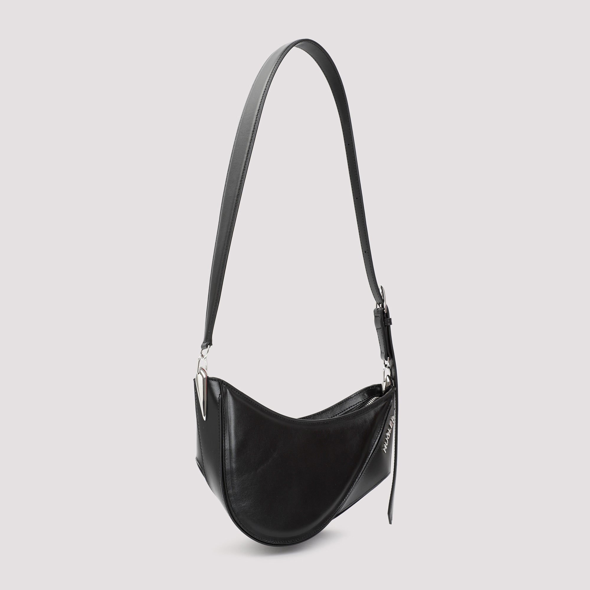 MUGLER Medium Spiral Curve Crossbody Handbag - SS23