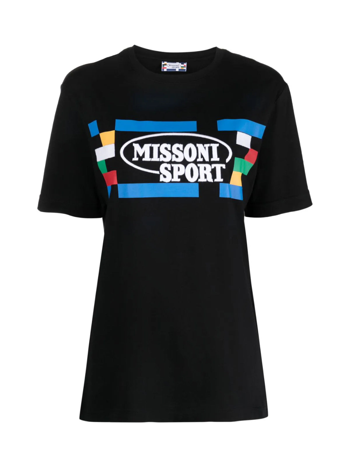 MISSONI Sport Logo Short Sleeve T-Shirt for Women