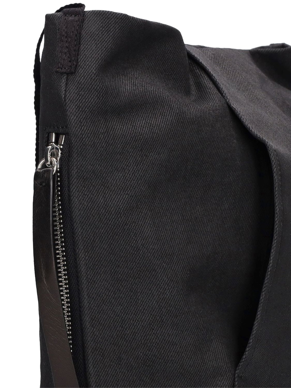 ANN DEMEULEMEESTER Maya Mini Waxed Denim Shoulder Handbag - 25x20x5 cm