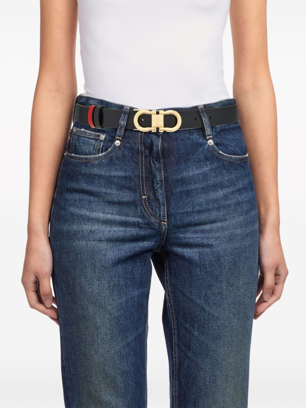 Ferragamo Elegant Waistband Belt