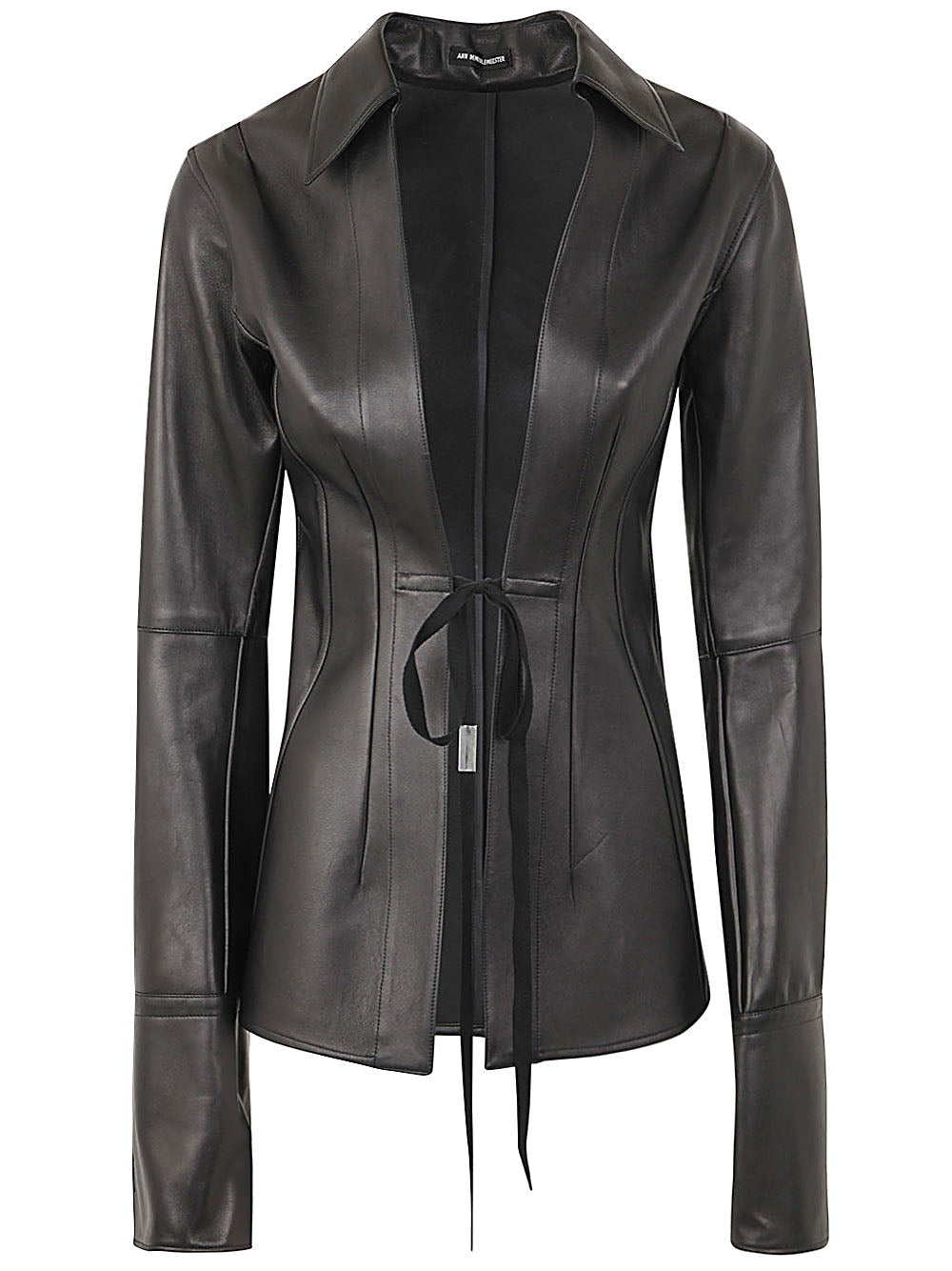 ANN DEMEULEMEESTER Open Front Fitted Shirt for Women