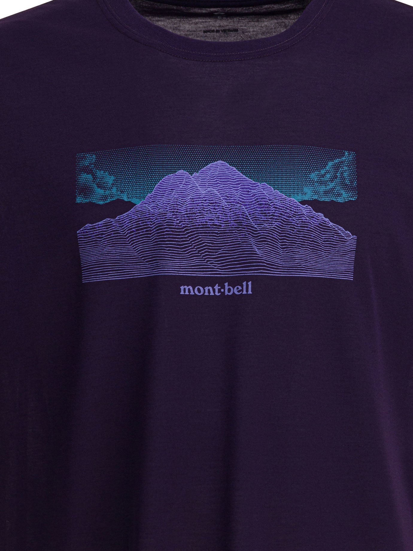 MONTBELL Geography Print Regular Fit Short Sleeve T-Shirt