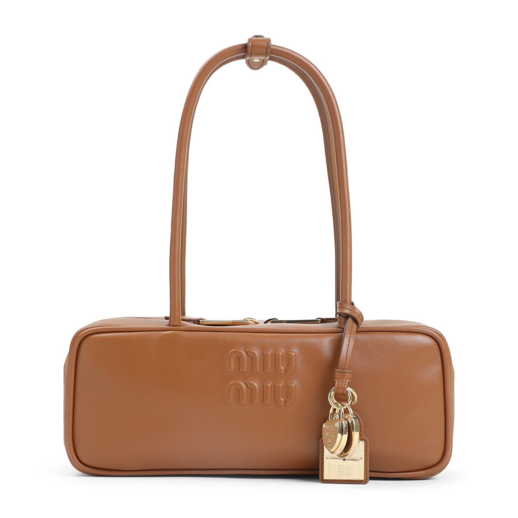 MIU MIU Mini Leather Handbag - 28cm x 11cm x 8cm