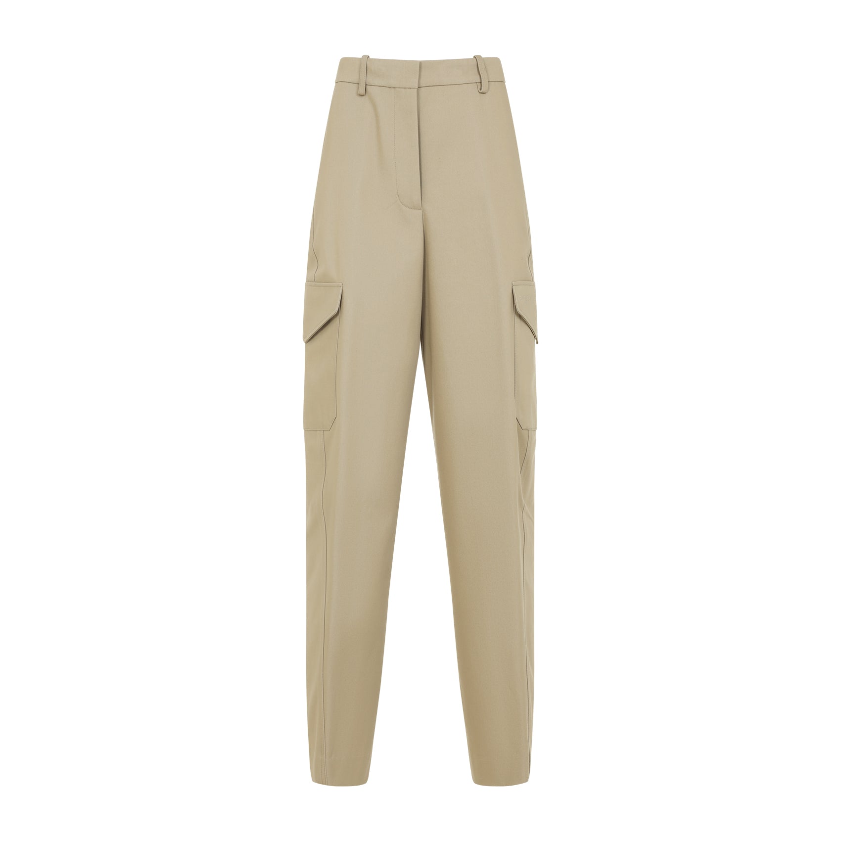 GIVENCHY Cotton and Wool Regular Fit Pants for Men