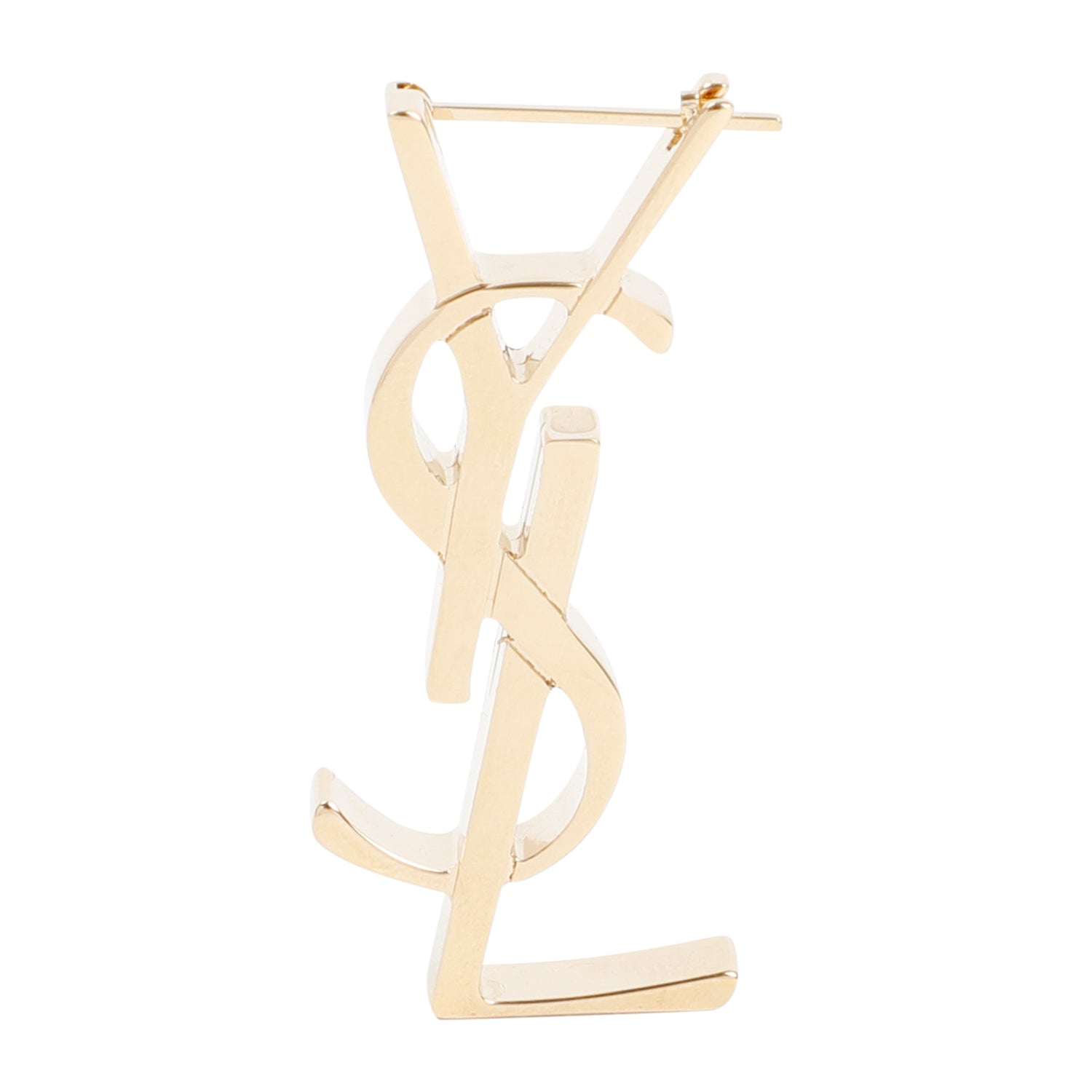 SAINT LAURENT Chunky Monogram Earring