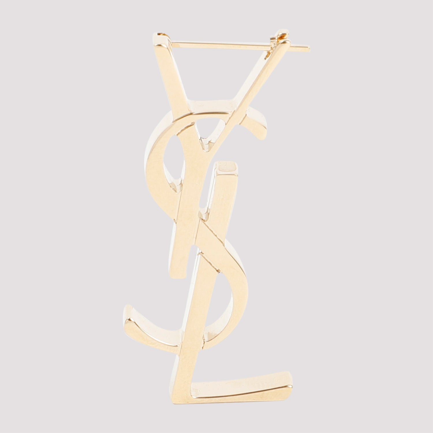 SAINT LAURENT Chunky Monogram Earring