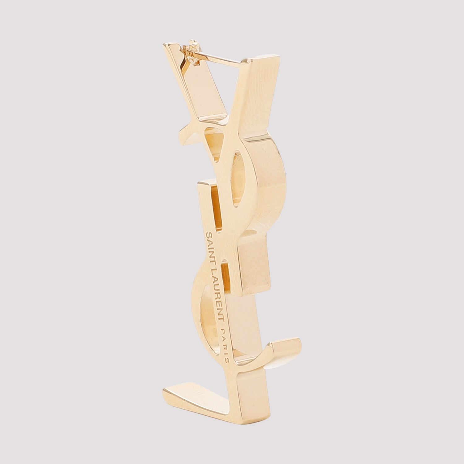 SAINT LAURENT Chunky Monogram Earring