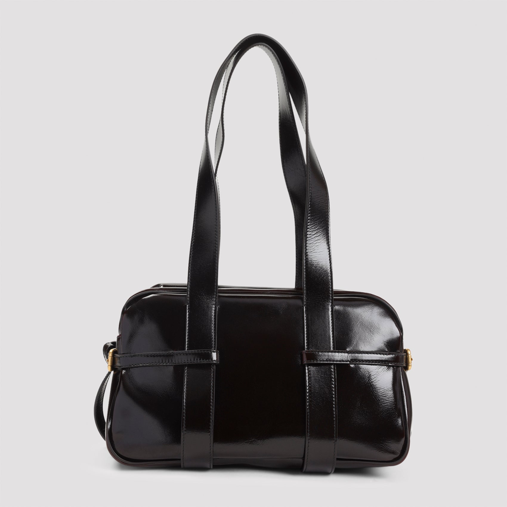 DRIES VAN NOTEN Medium Bowling Shoulder Handbag - Sleek Design