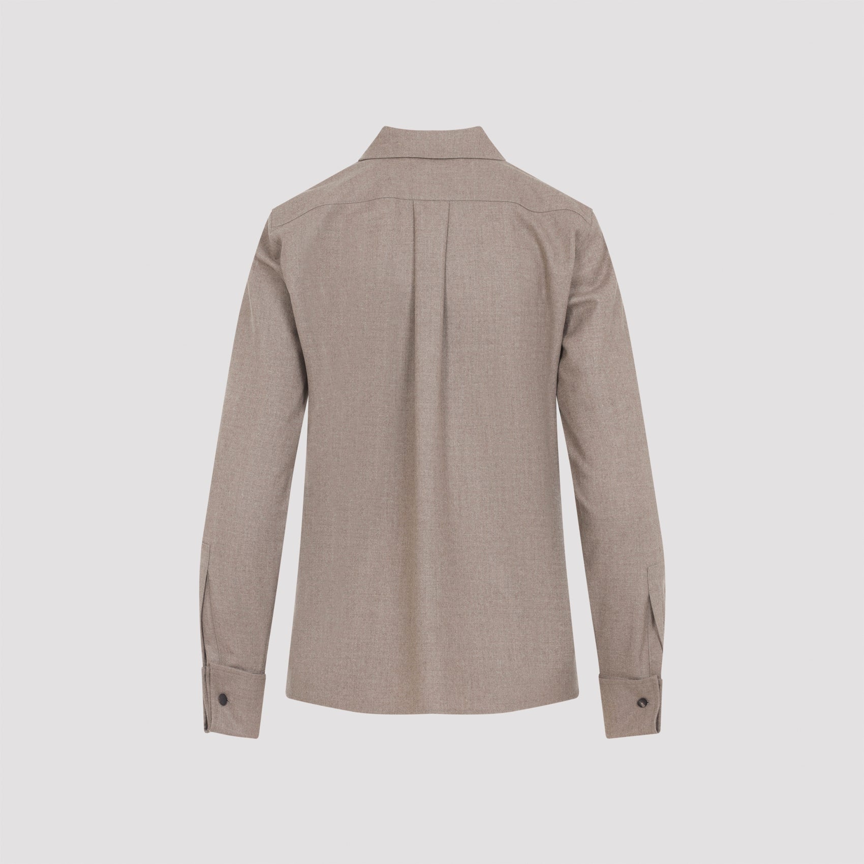MAX MARA Elegant Cashmere Blend Wool Shirt for Men