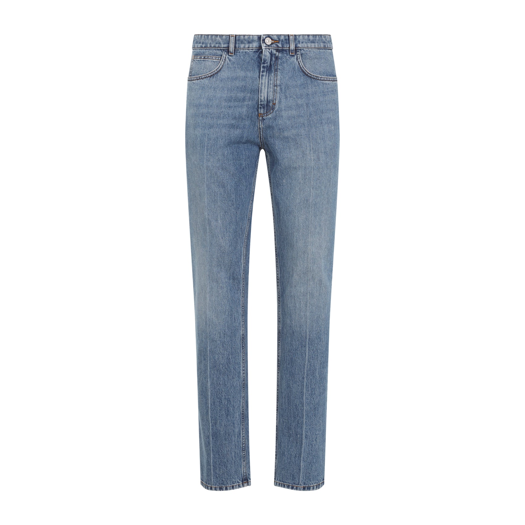 MARNI Washed Bull Denim 5-Pocket Jeans