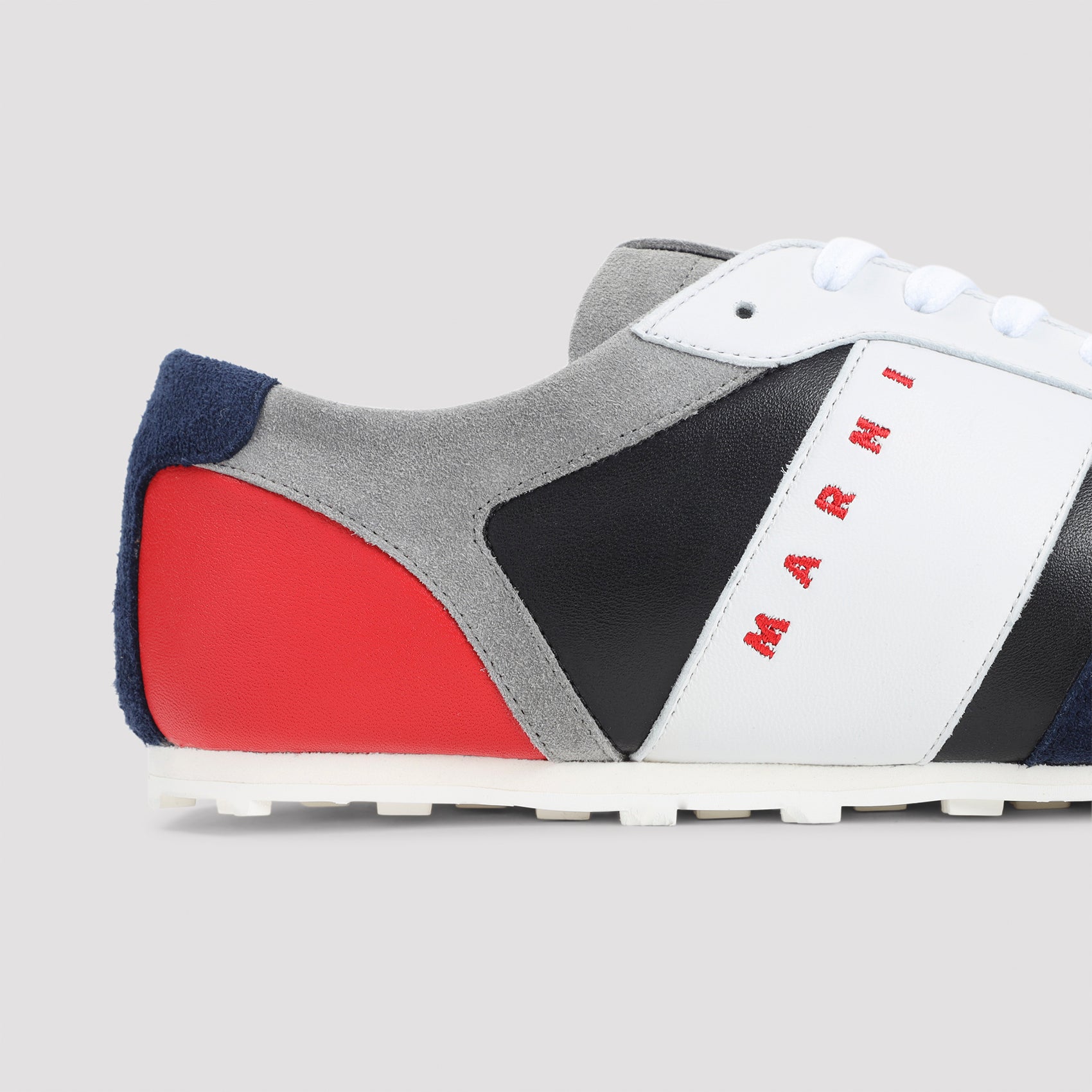 MARNI Men's Premium Leather Sneakers