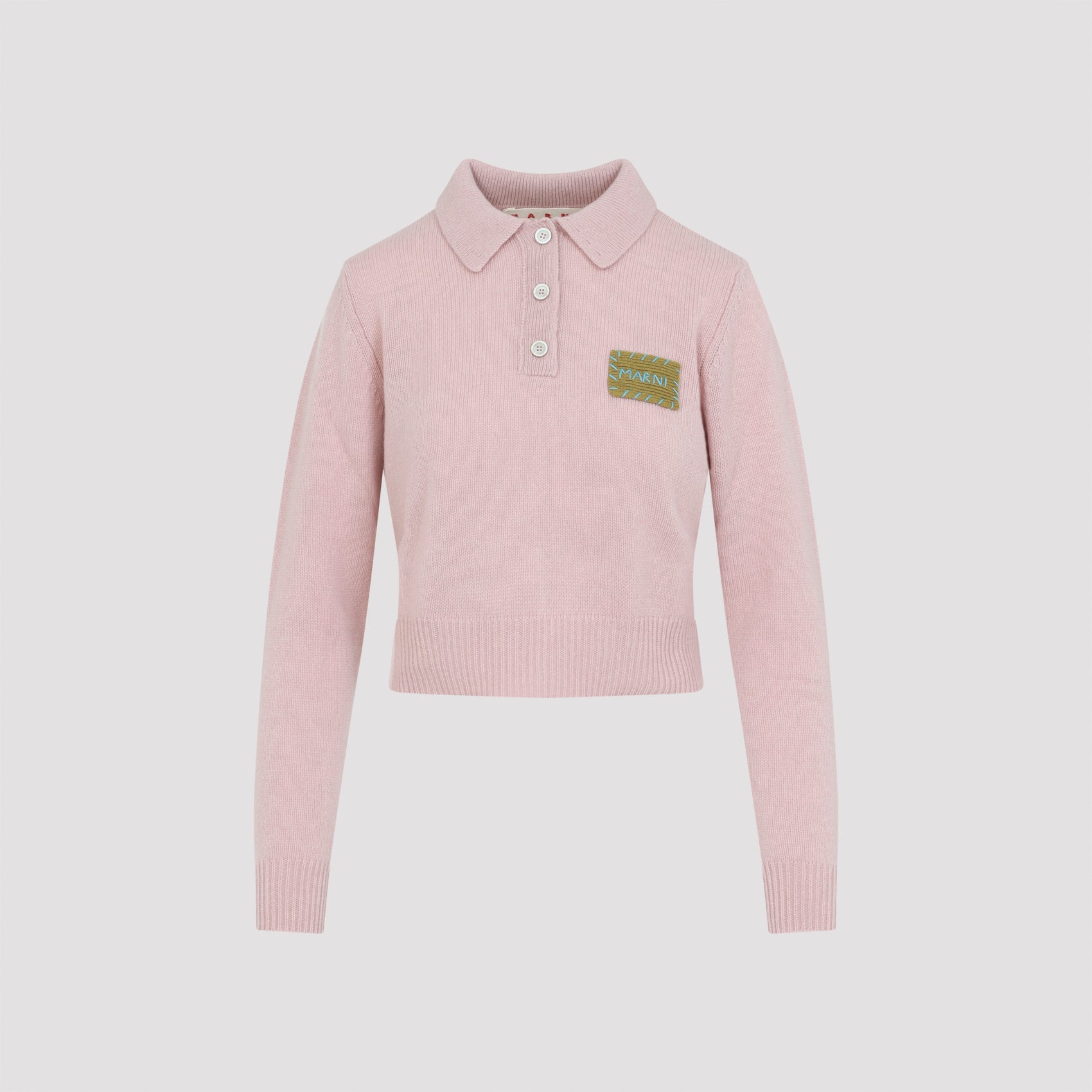 MARNI Cashmere Polo Neck Sweater