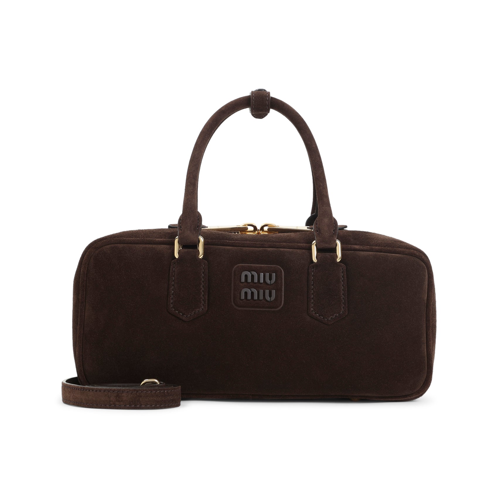 MIU MIU Stylish Men's Leather Handbag - 28cm Mini