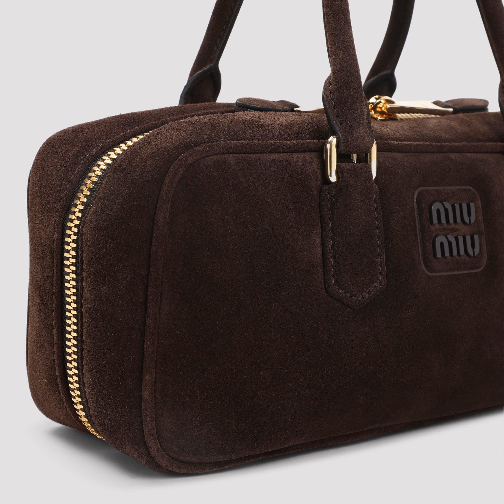 MIU MIU Stylish Men's Leather Handbag - 28cm Mini