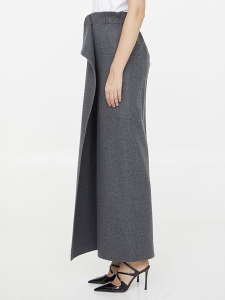MAX MARA Wool-Cashmere Blend Skirt