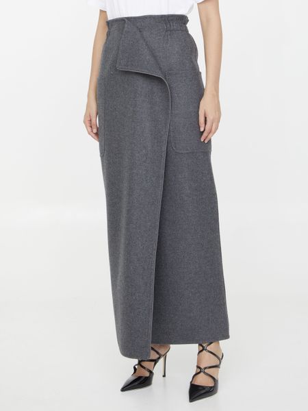 MAX MARA Wool-Cashmere Blend Skirt
