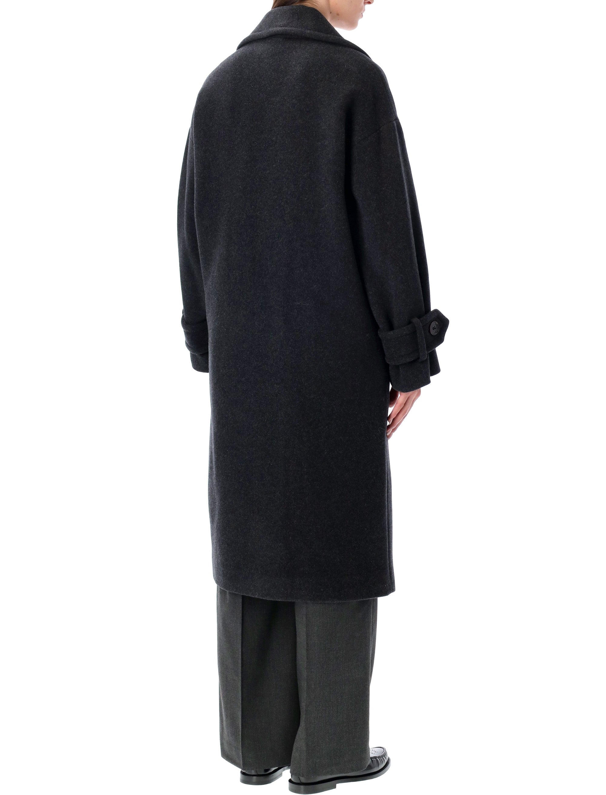 SESSUN Wool Double-Breasted Jacket Size S