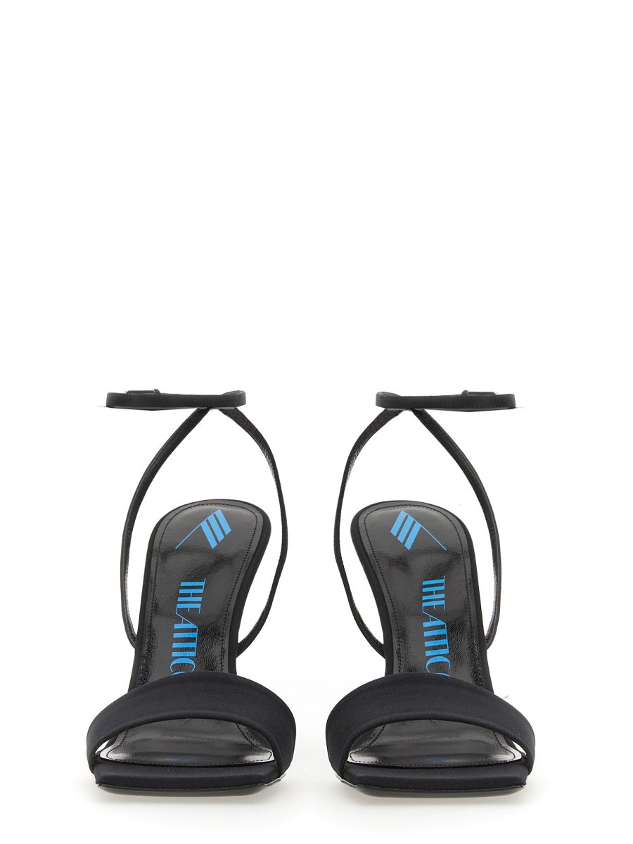 THE ATTICO Chic Adjustable Sandals with 10.5cm Heel