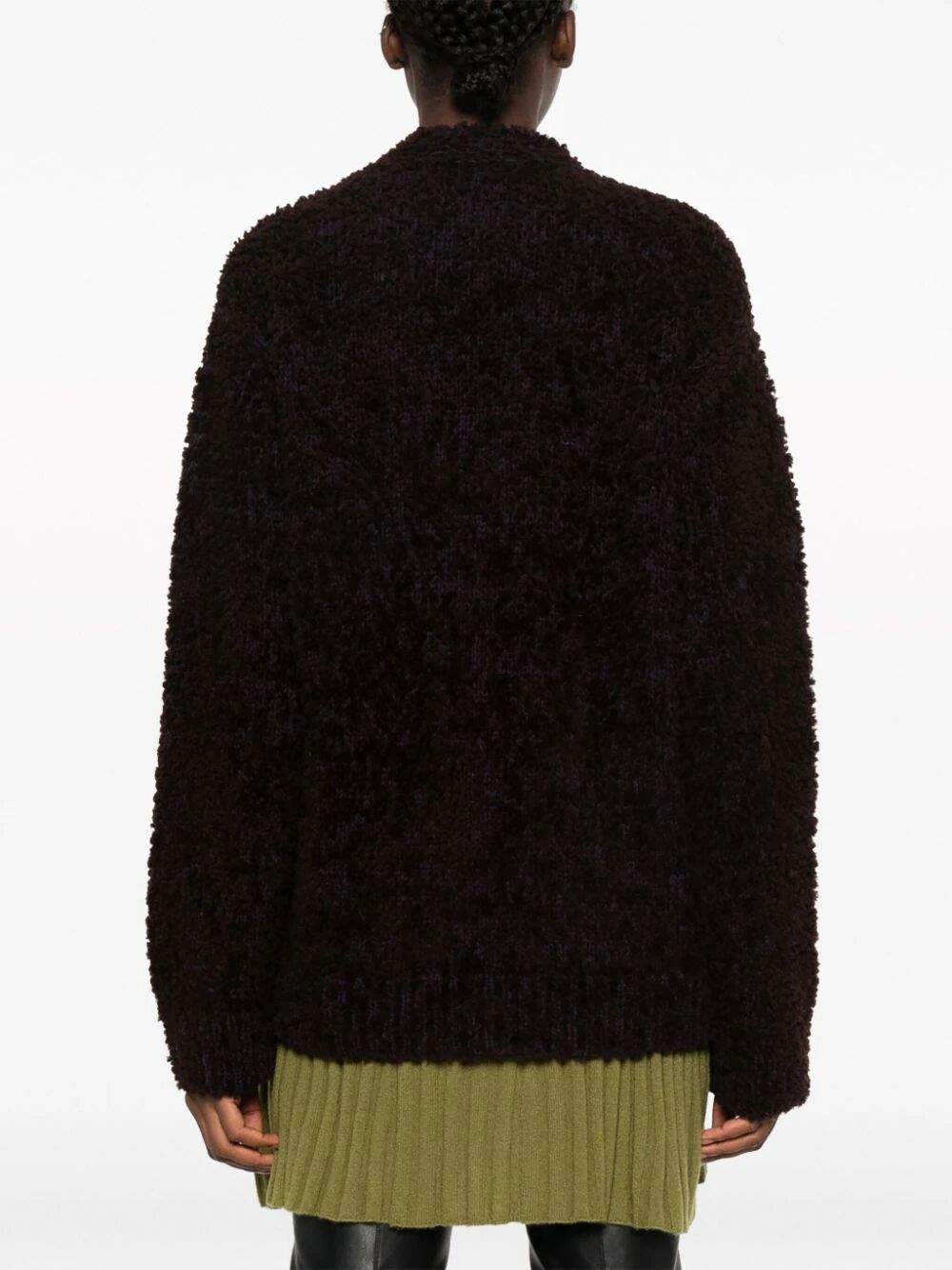 DRIES VAN NOTEN Textured Cardigan - FW23 Women’s Fashion