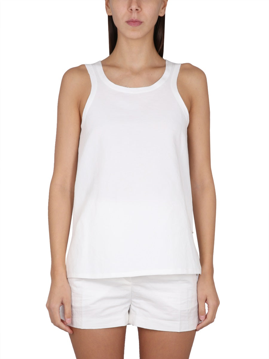 MAX MARA Essential Round Fit Cotton Top for Women