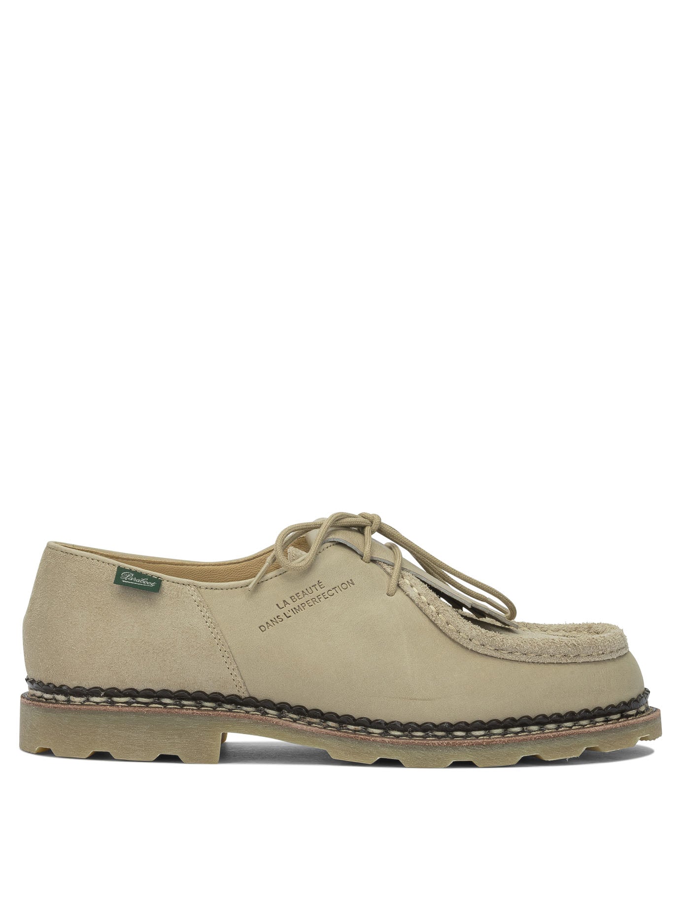 PARABOOT Men's Leather Lace-Up Moccasins
