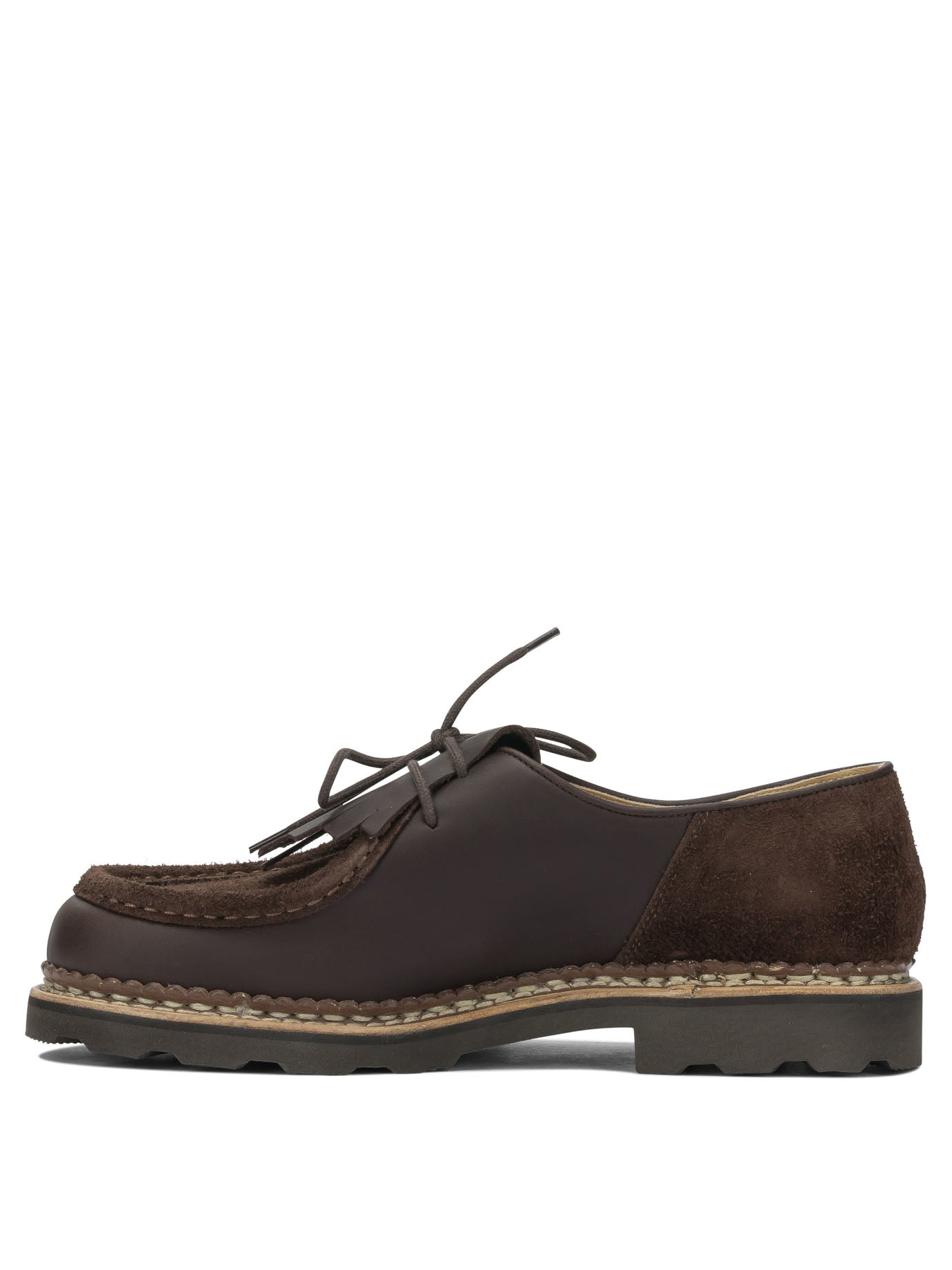PARABOOT Classic Leather Lace-Up Shoes for Men - FW25 Collection