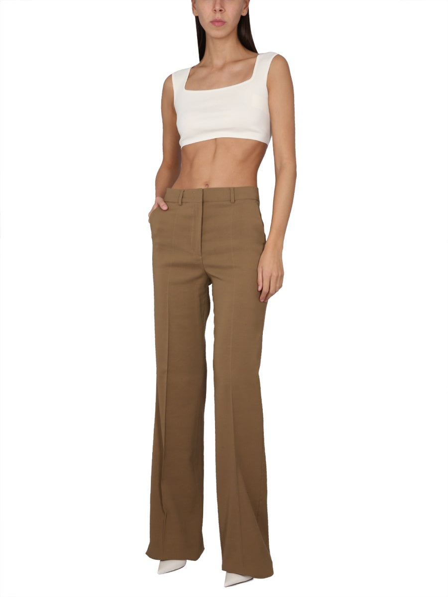 MAX MARA Crop Top with Square Neckline