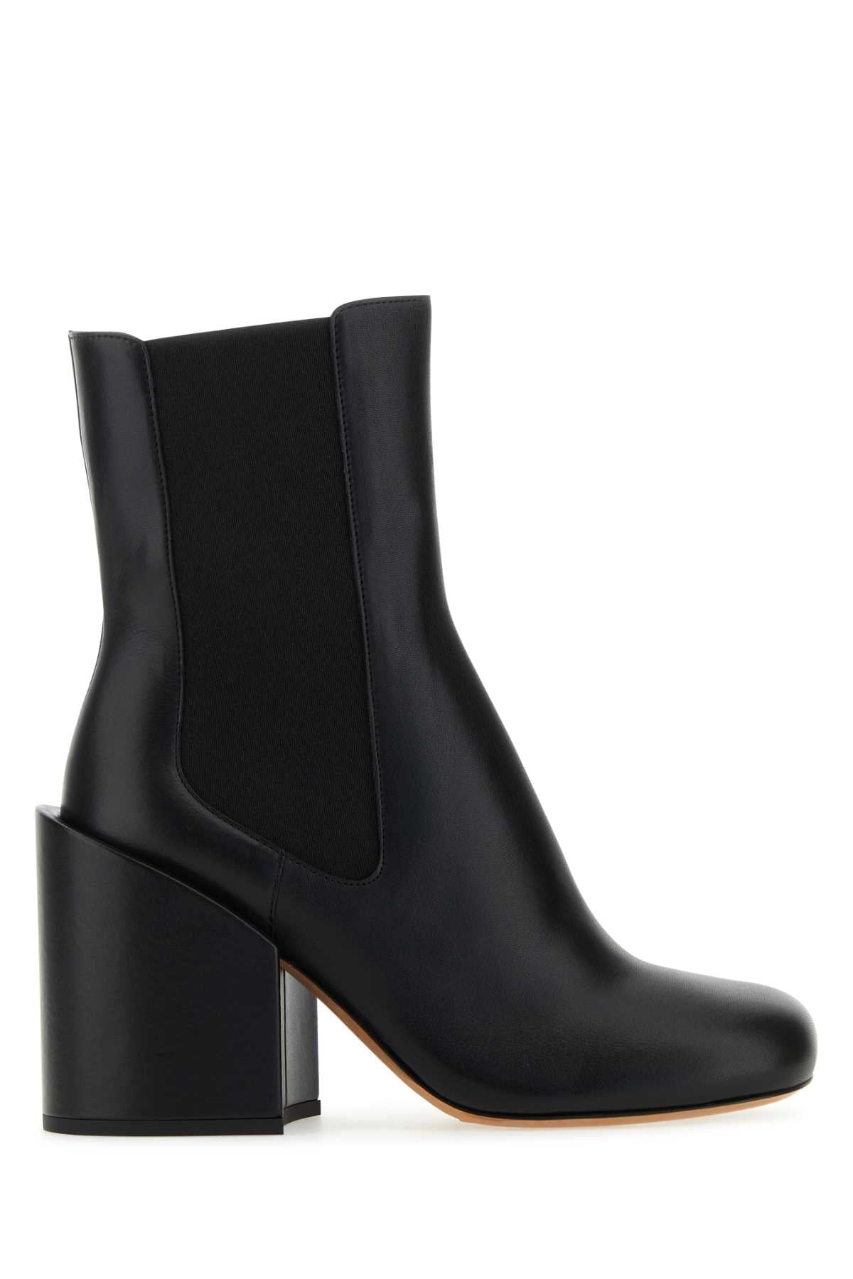 MAX MARA SPORTMAX Women's Mini Leather Ankle Boots
