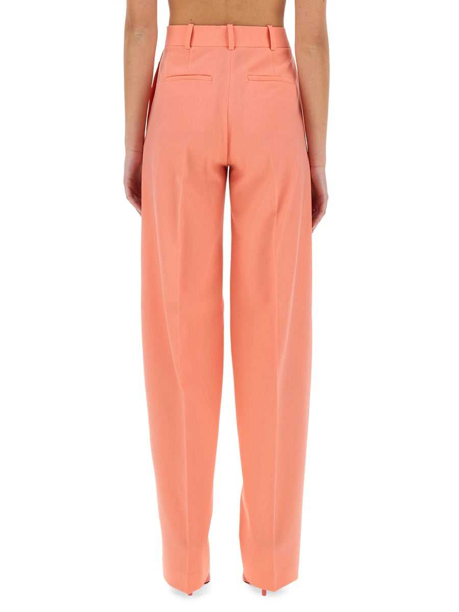 THE ATTICO Chic Long Pants with Button Closure and Belt Loops