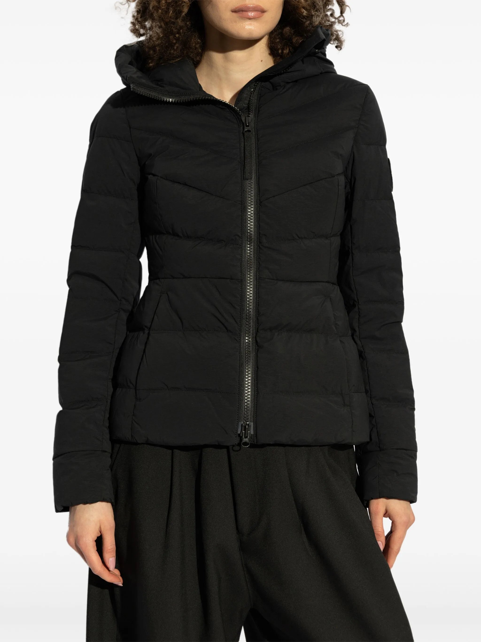 CANADA GOOSE Women's Feather-Filled Polyamide Jacket with Adjustable Hood
