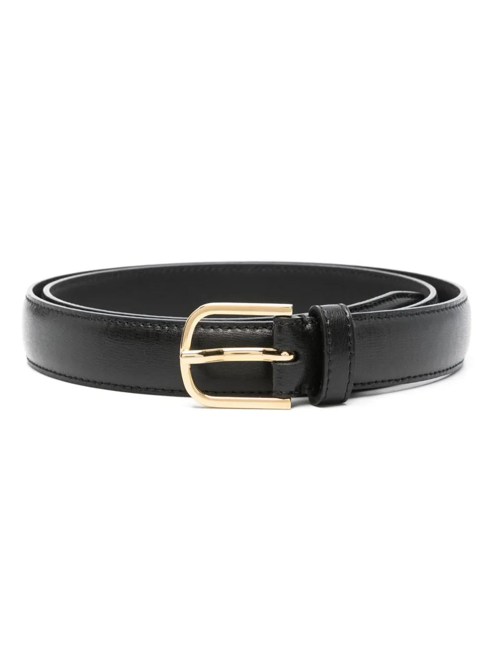 TOTEME Smooth Leather Belt - Adjustable Fit