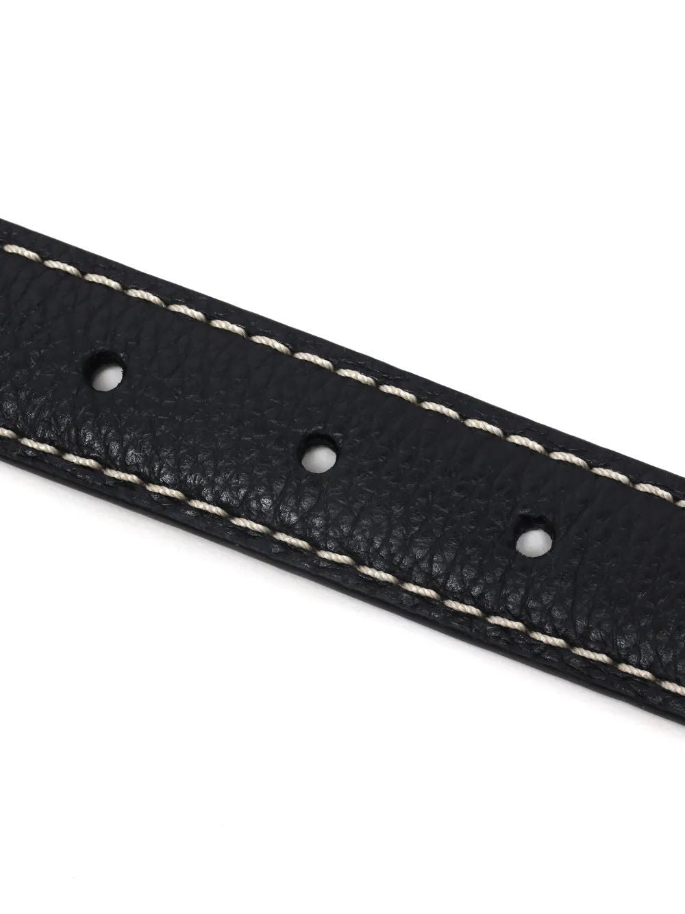 TOTEME Slim Grained Leather Belt