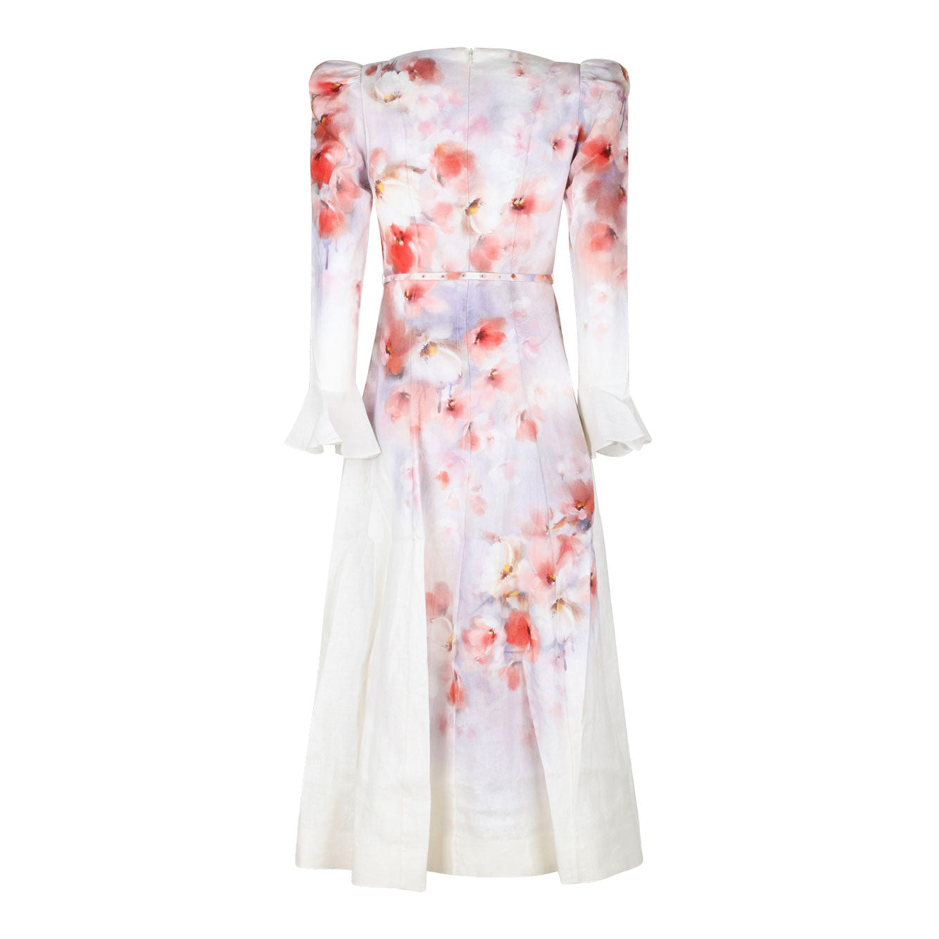 ZIMMERMANN Mini Floral Linen Dress for Women - SS25