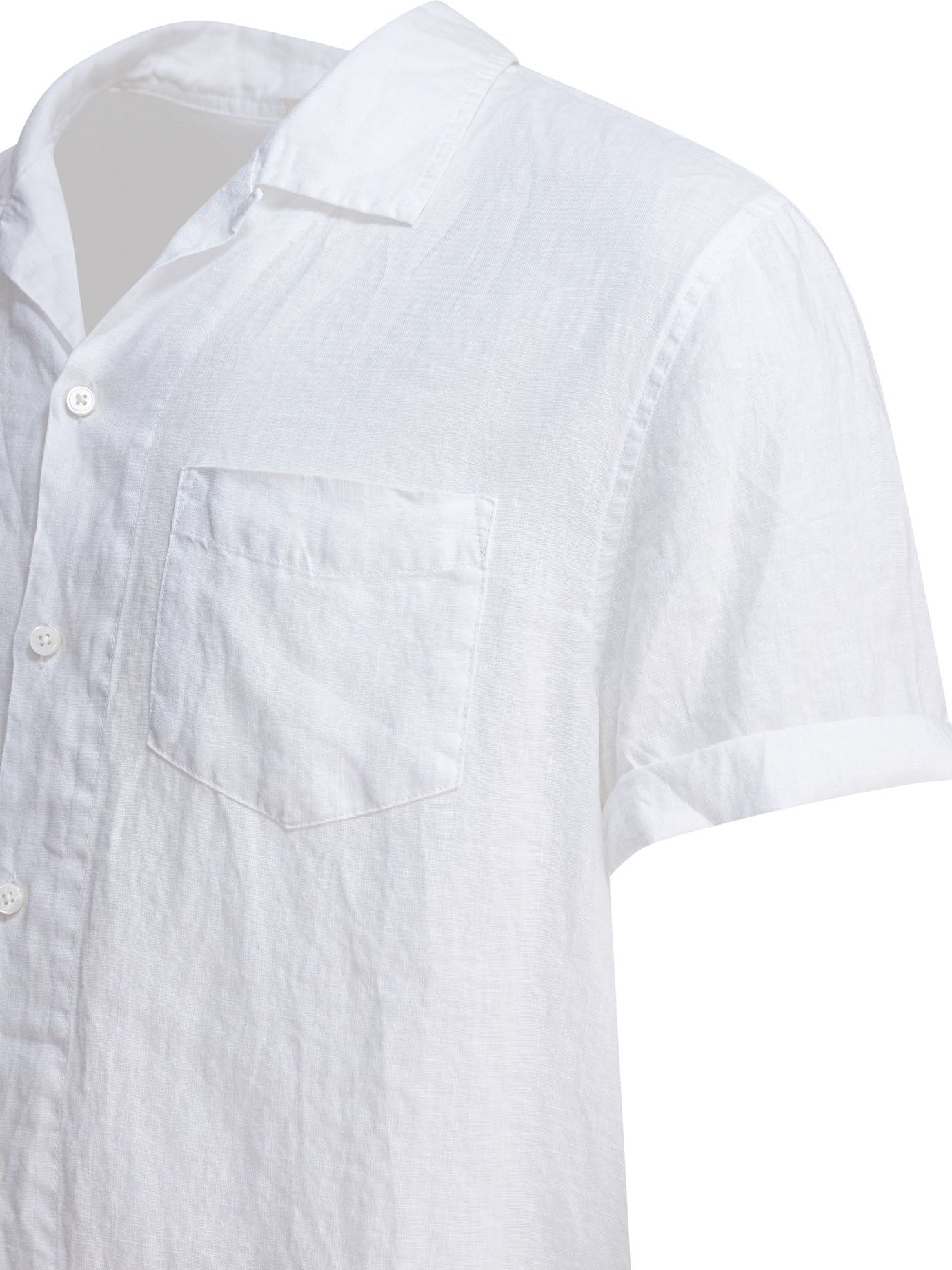 ALEX MILL Linen Camp Shirt for Men - Casual Fit