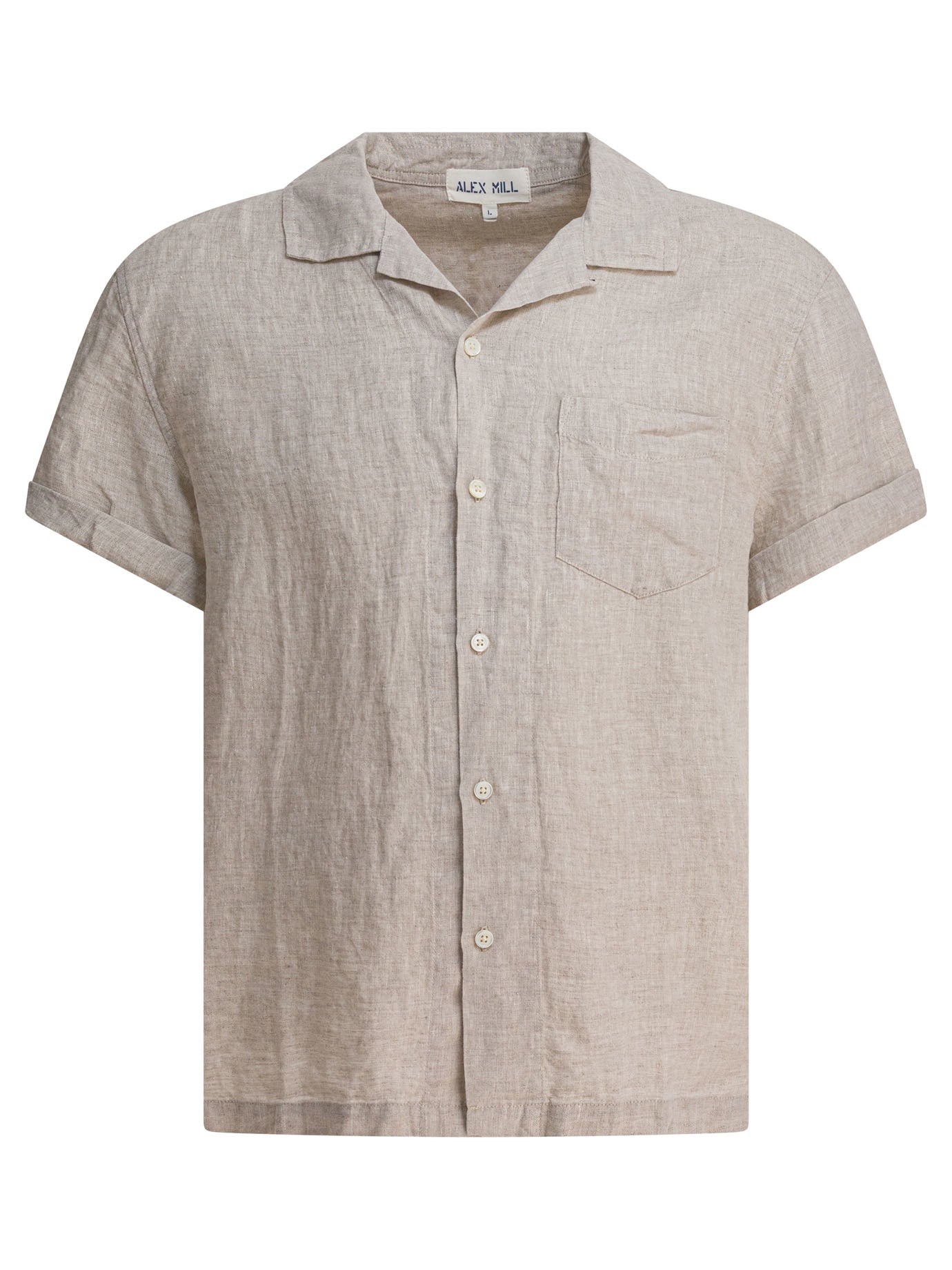 ALEX MILL Essential Linen Shirt for Men - SS25 Collection