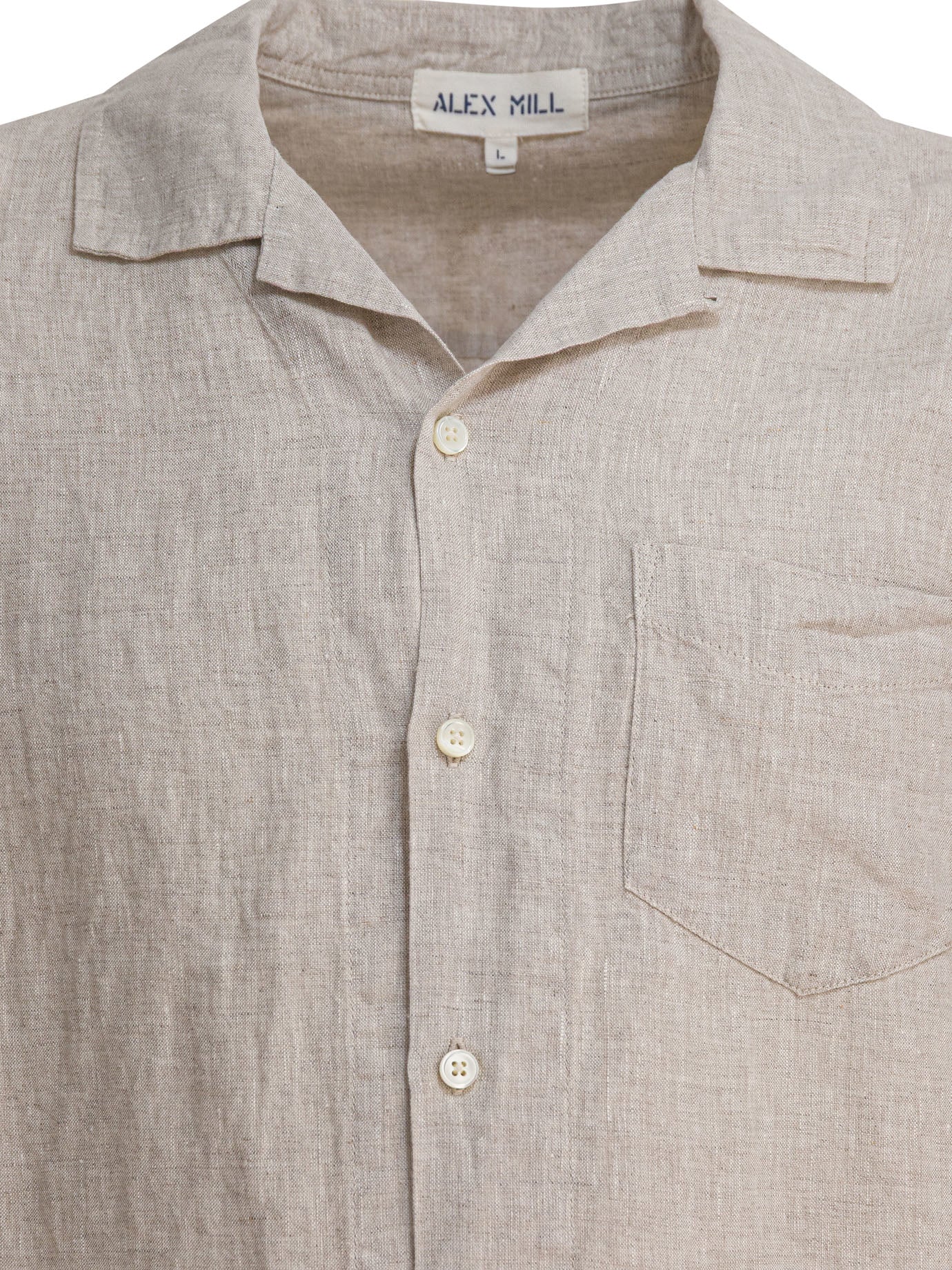ALEX MILL Essential Linen Shirt for Men - SS25 Collection