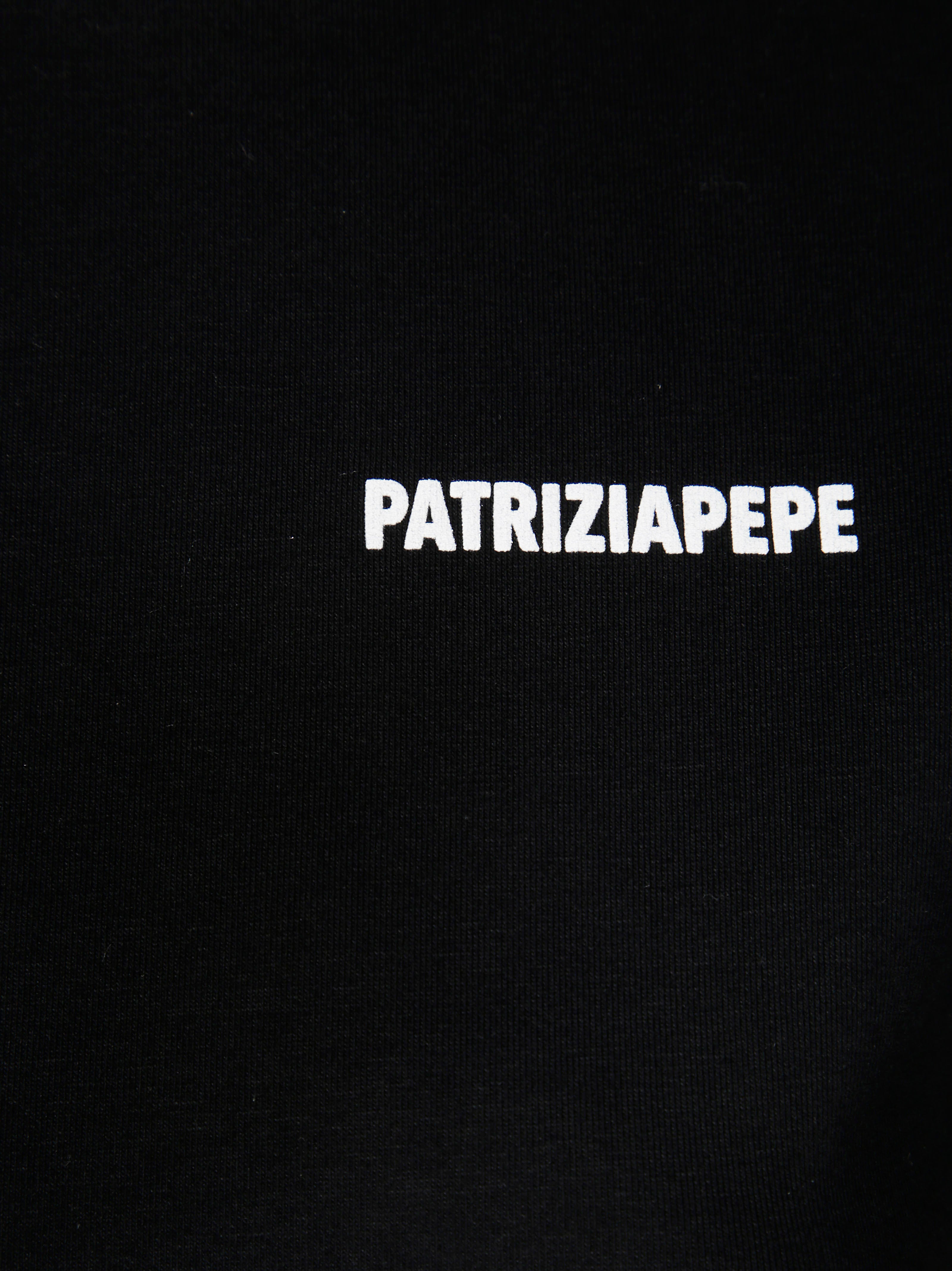 PATRIZIA PEPE Mini Logo Short Sleeve T-Shirt
