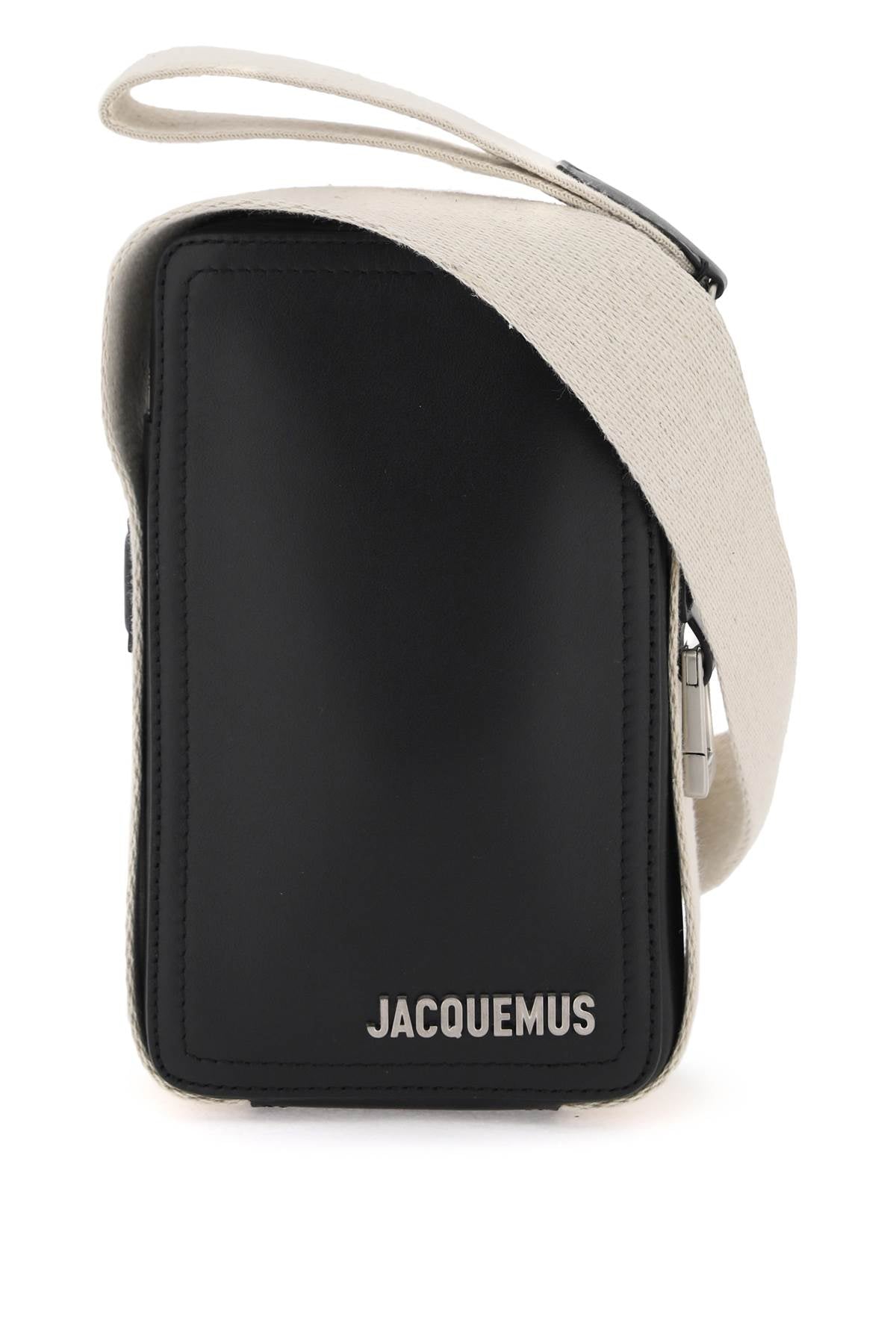 JACQUEMUS Mini Vertical Crossbody Handbag 11x18x5cm