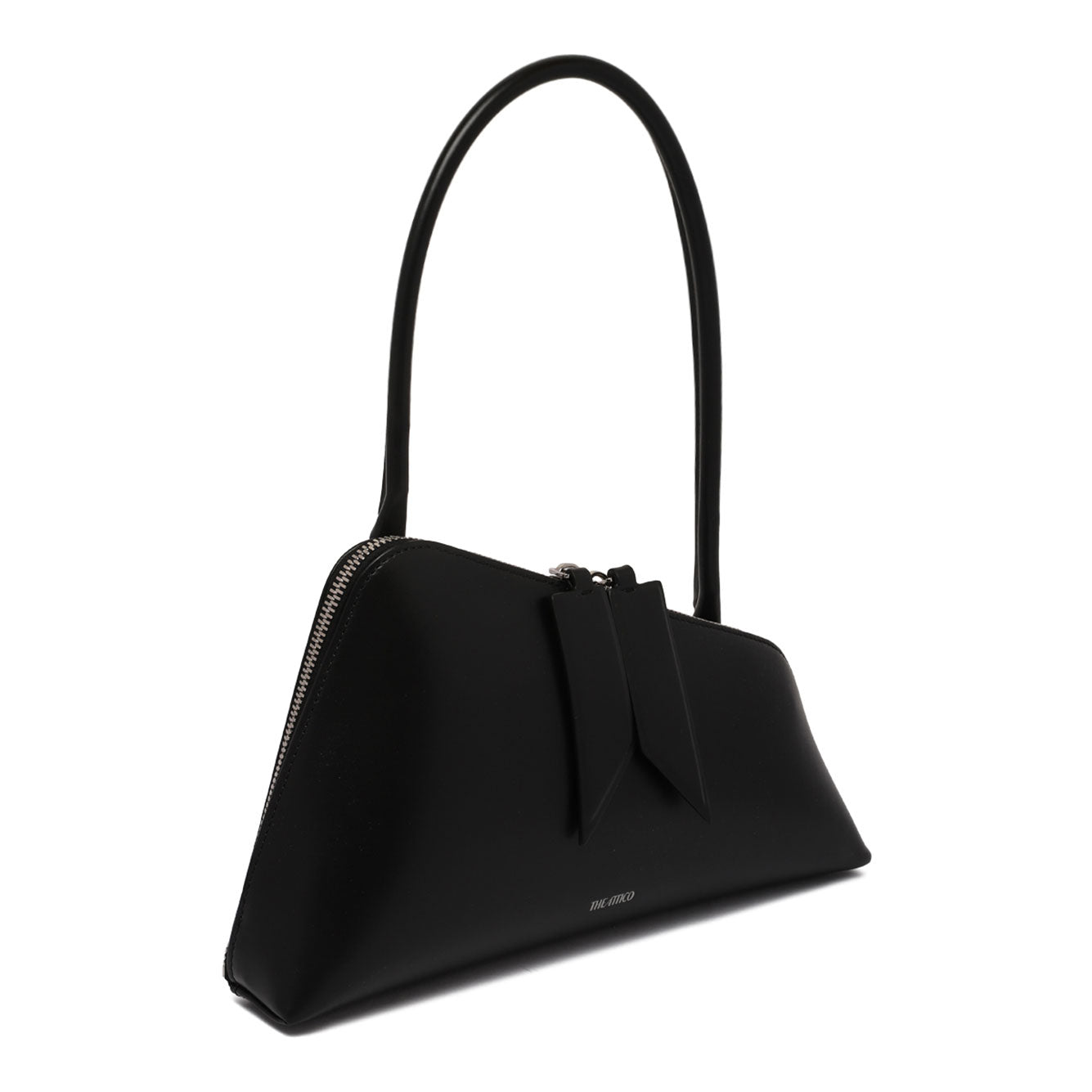 THE ATTICO Sunrise Leather Mini Shoulder Handbag