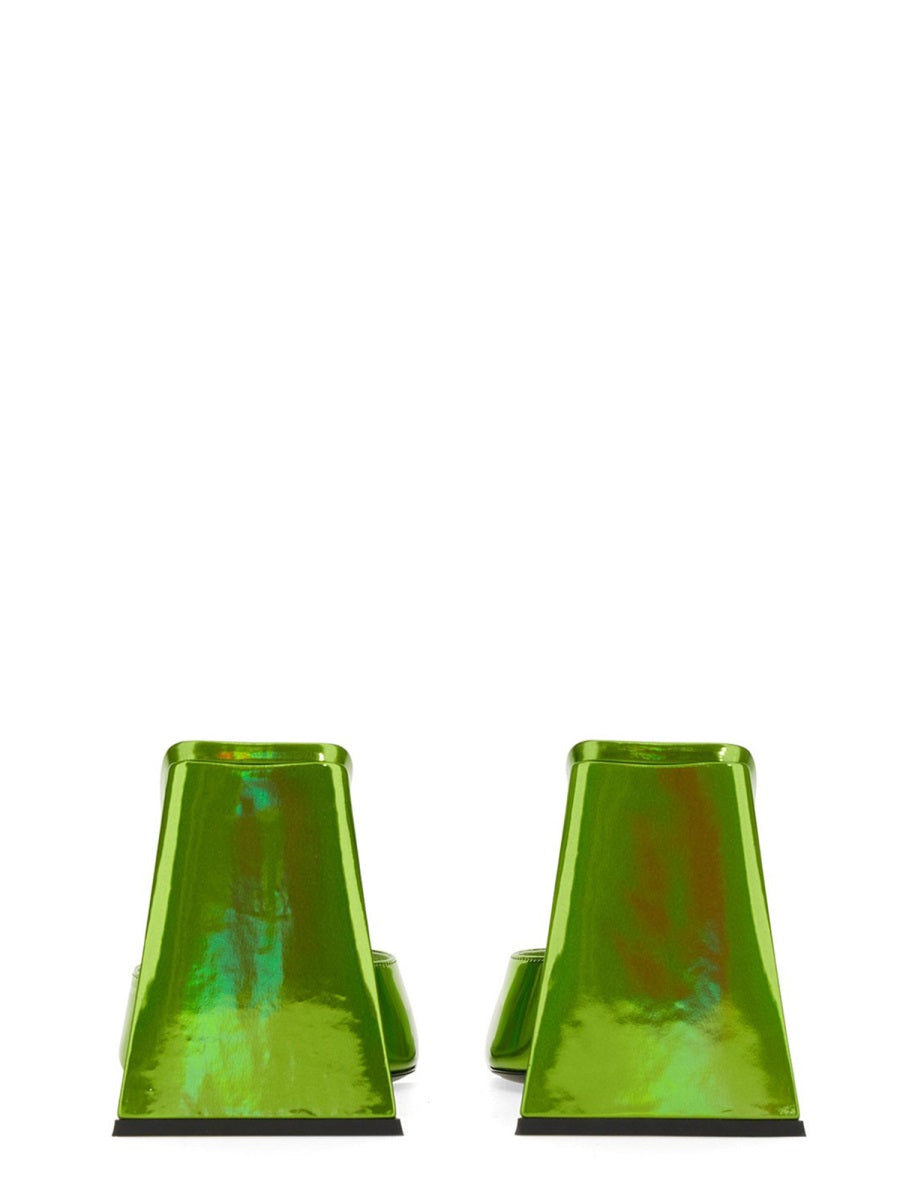 THE ATTICO Elevated Mini Flat Sandals with 11 cm Heel