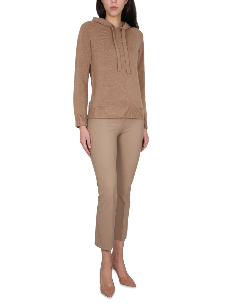 S MAX MARA Hooded Cashmere Shirt for Women