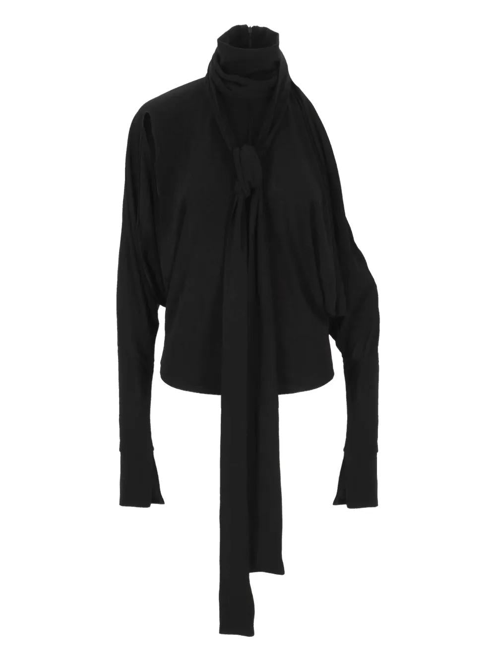 FRANCESCO MURANO High-Neck Knot Detail Top