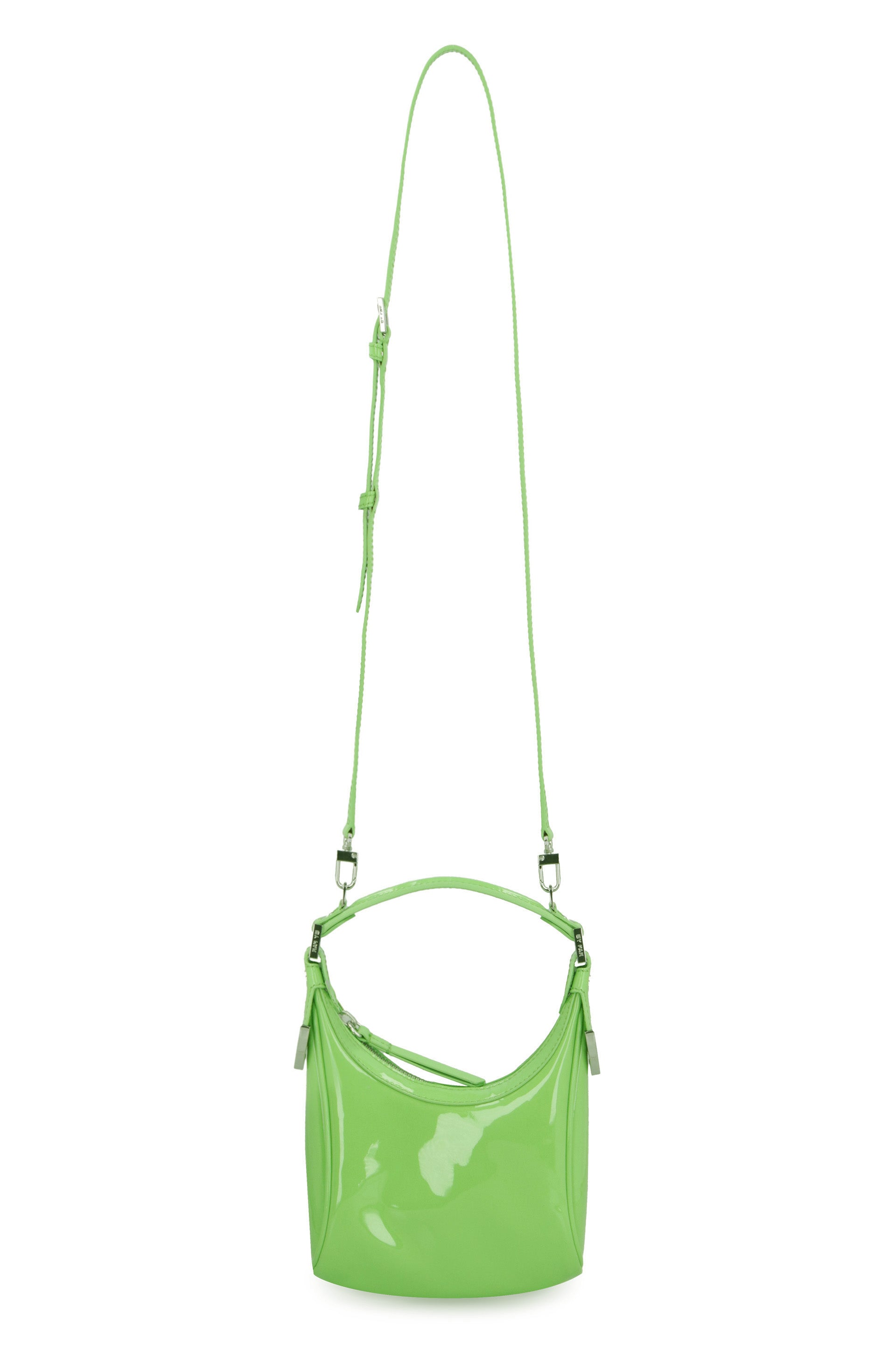 BY FAR Mini Leather Cosmo Handbag