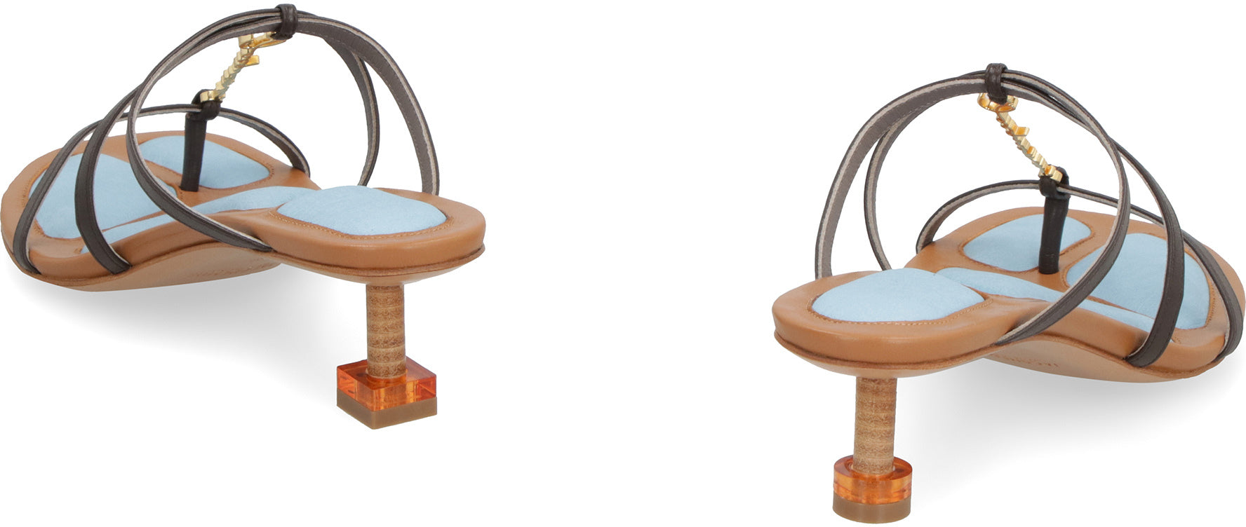 JACQUEMUS Chic Mini Flat Sandals