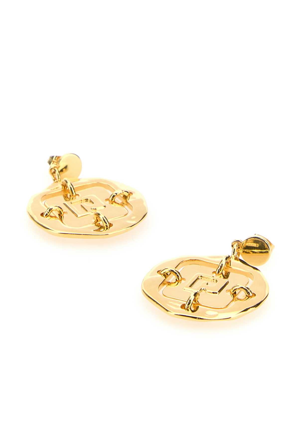 PACO RABANNE Gold Metal Earrings for Women